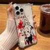 Anime Chainsaw Man Denji Phone Case For iPhone 17 Air 16 E 15 14 13 12 11 Pro Max Plus Mini SE 2020 2022 Soft Transparent Cover