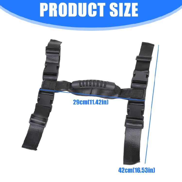 Universal Motorcycle Side Box Handle Box Carrying Strap Lashing Strap Handle Luggage Strap for Aluminum Box Pannier