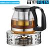 TEEFEIN Tea Warmer Stainless Steel Teapot Warmer Tea Coaster Coffee Warmer