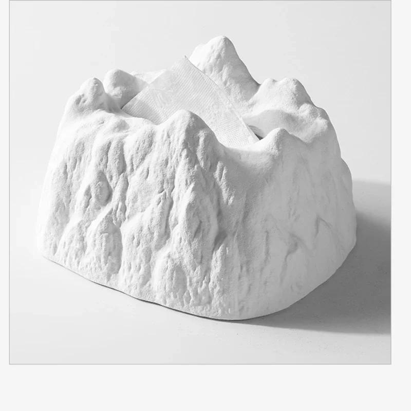 Высококлассная Роскошная Коробка для Салфеток Домашний Кофейный Столик Ретро Гостиная Рабочий Стол Керамическая Высококлассная Коробка для Бумаги