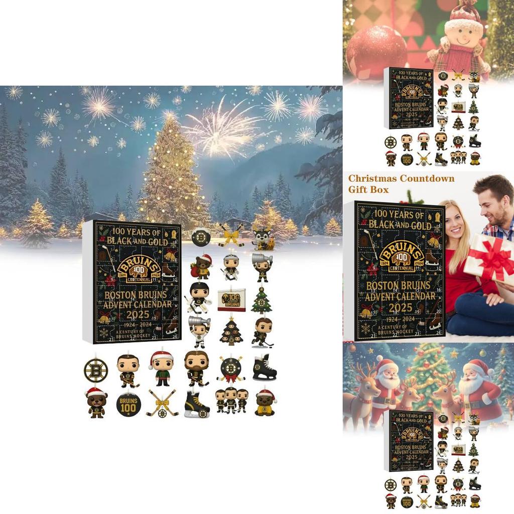 24day Advent Calendar With Collectible Acrylic Accessories For Fans