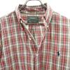 POLO COUNTRY 80s 90s Old Check Long Sleeve Button Down Shirt Ralph Lauren Men's Used