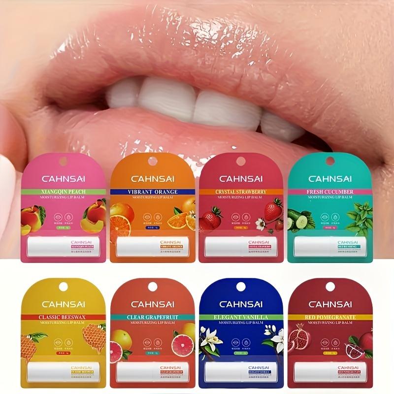 Vanilla Lip Balm Fruity Lip Balm Hydrating and Moisturizing Lips Preventing Dryness and Roughness Lip Primer To Soften Lips Lip Care Lip Balm Gift