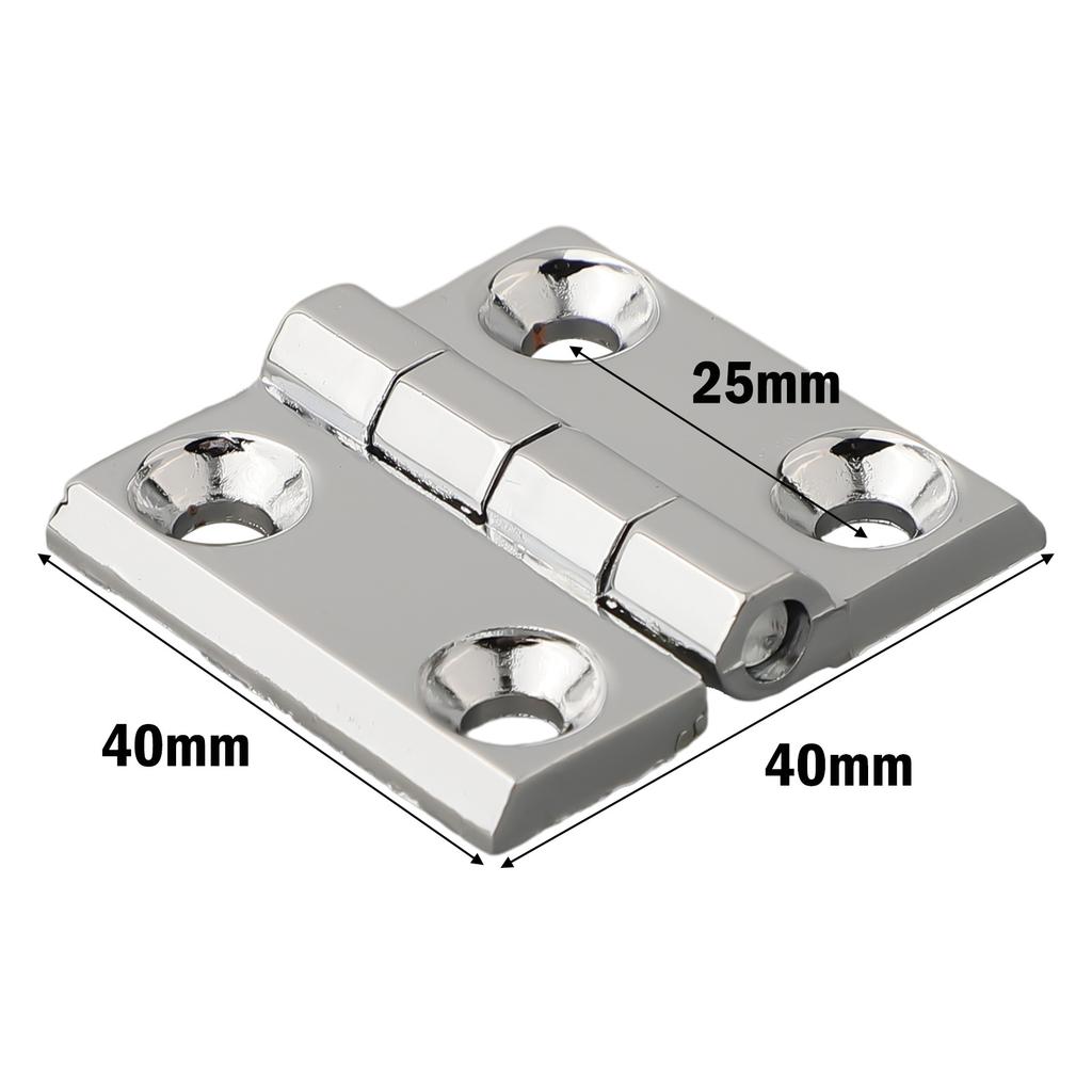 Backflap Hinges Heavy-duty Backflap Butt Hinges Aluminium Box Electrical Cabinet Hinges Household Repairing Repalce Hardware