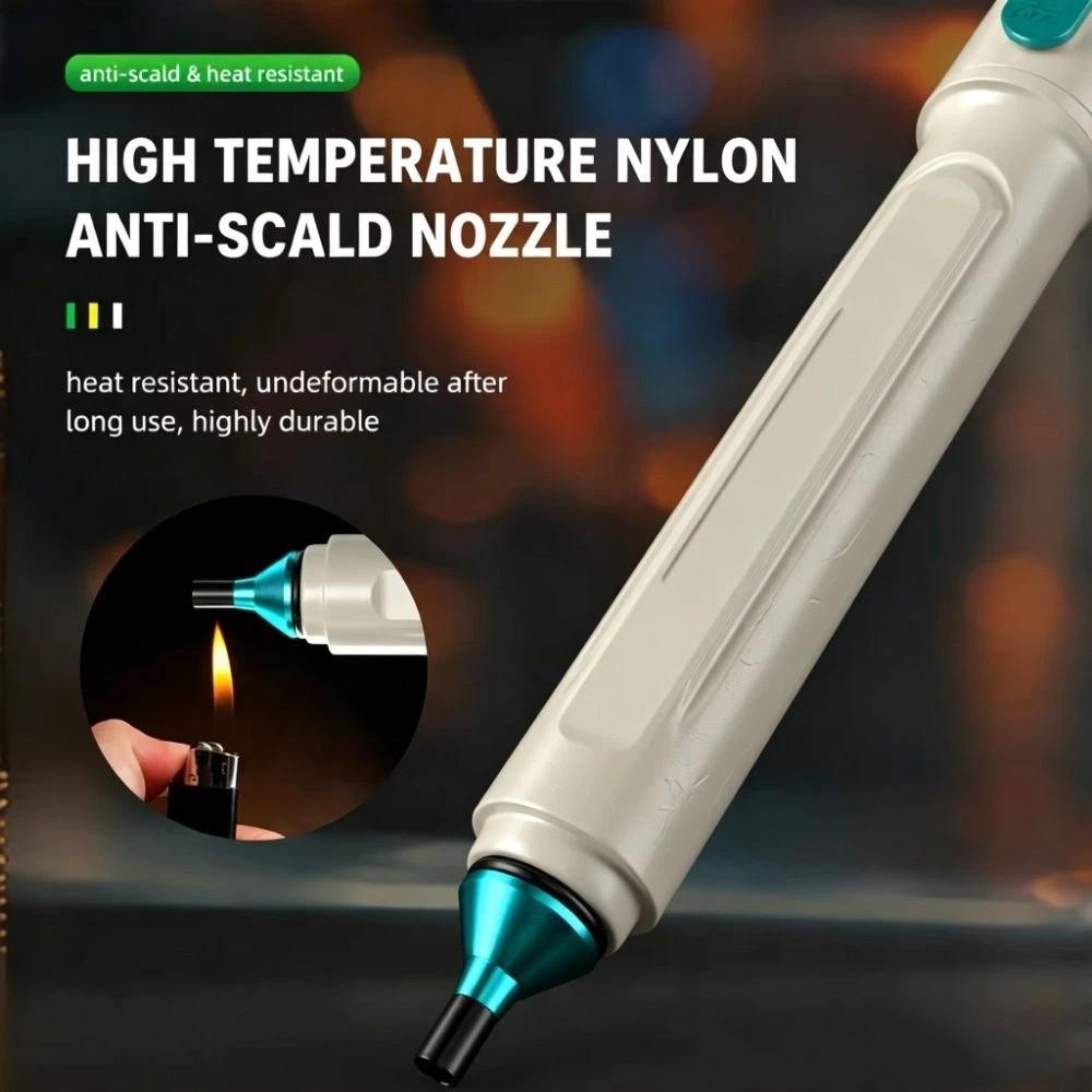 Ergonomic Grip Solder Sucker Pen Powerful Suction Hand Welding Tools Tin Debris Removal