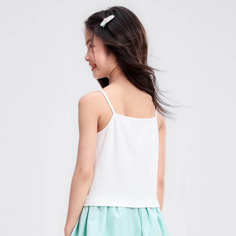Girls' Lace Trim Cotton Camisole Vest
