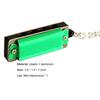 8 Tone 4 Holes Mini Harmonic Pendant Metal Musical Instrument Toys Harmonica Pendant