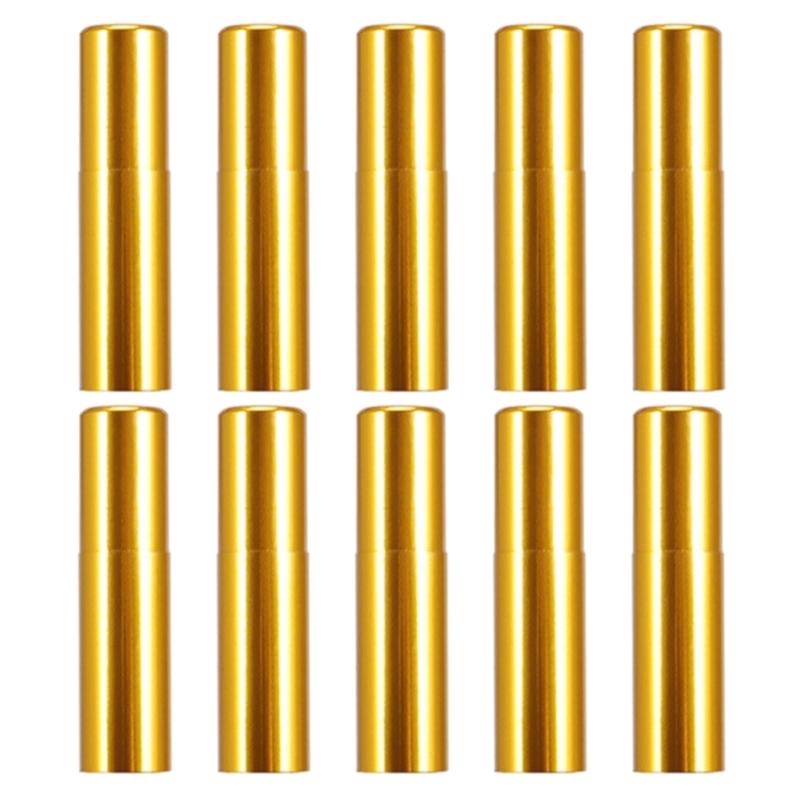 10Pcs/pack Aluminum Alloy Bicycles Brake Cable Cap End Tips Crimp Road Mountain Bikes Cable End Caps Set for Bike Shift