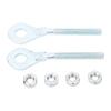 2PCS Chain Adjuster Stainless Steel Rustproof Long Lifespan for ATV 50 70 90 110 125 250cc Dirt Bike