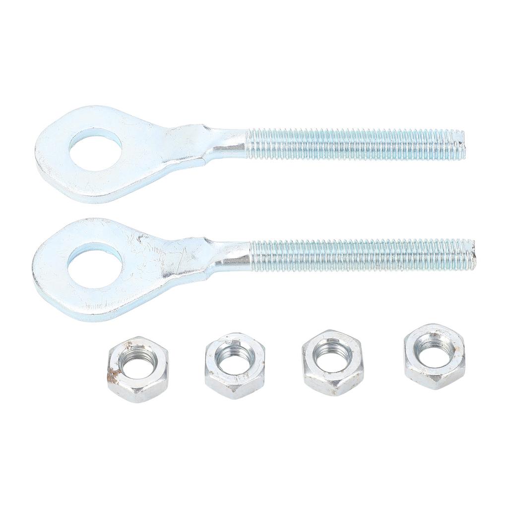 2PCS Chain Adjuster Stainless Steel Rustproof Long Lifespan for ATV 50 70 90 110 125 250cc Dirt Bike