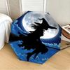 1PC Moon Witch Automatic Folding Umbrella - Compact 8-Rib Design, Durable Plastic & Iron, Lightweight for Outdoor Daily Use, Festive Gift056