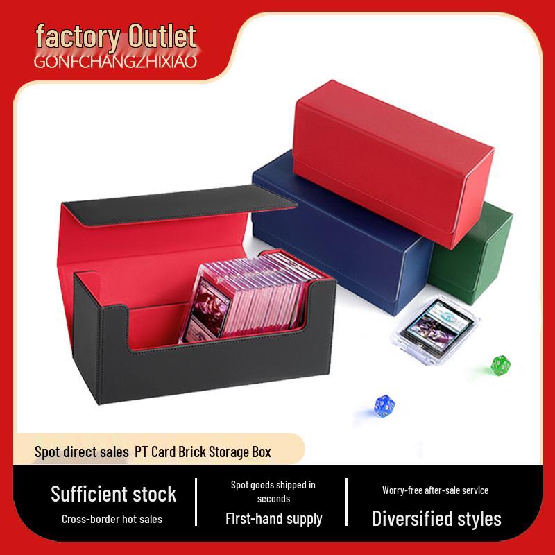 Large Capacity Multi-functional Card Holder Storage Box for Yu-Gi-Oh!, Magic: The Gathering, and PTCG.