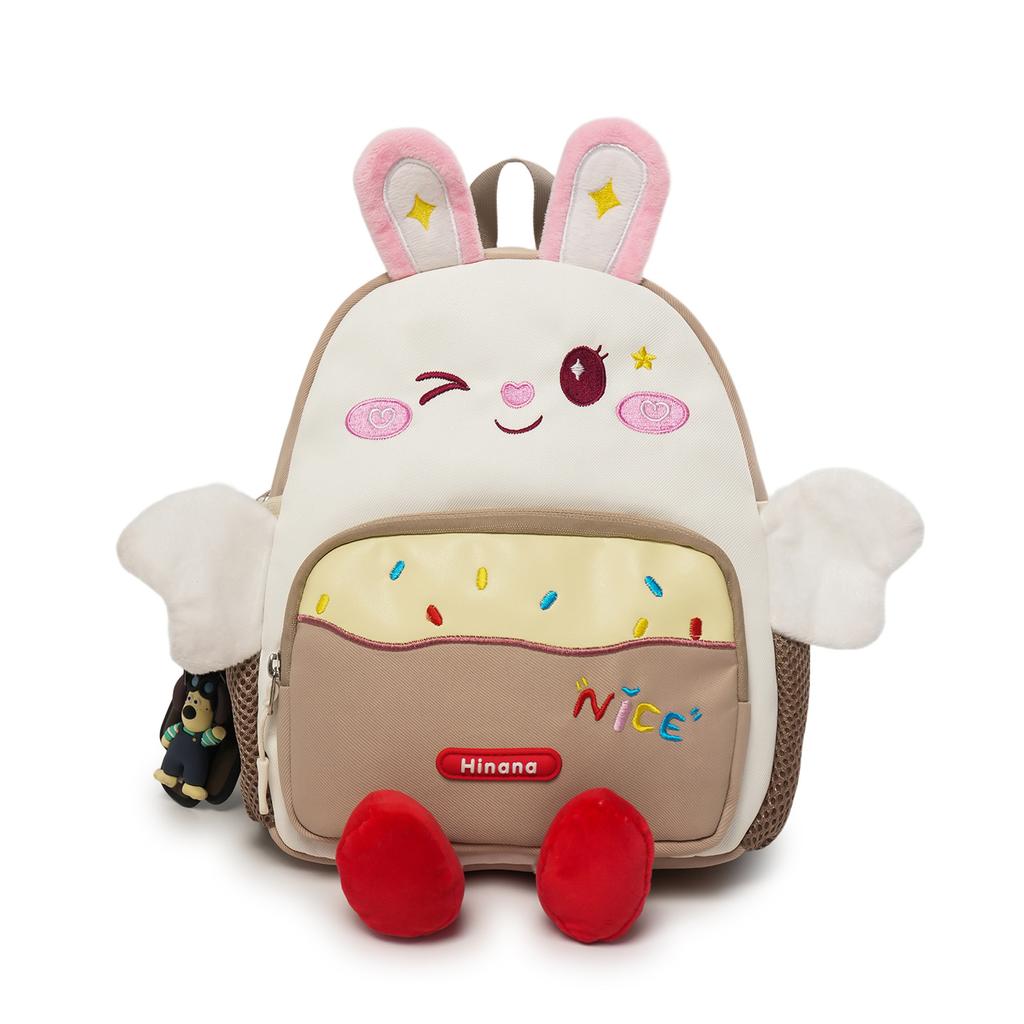Schoolbag cute kindergarten schoolbag new cartoon fashion bunny children's backpack lightweight spine protection baby backpack