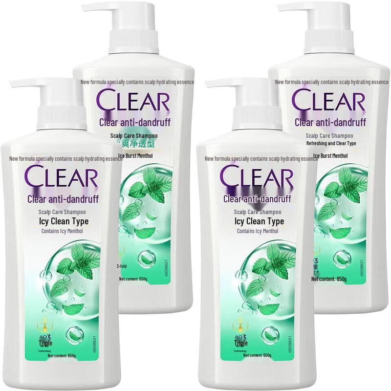 Clear Scalp Cool & Clear Anti-Dandruff Shampoo
