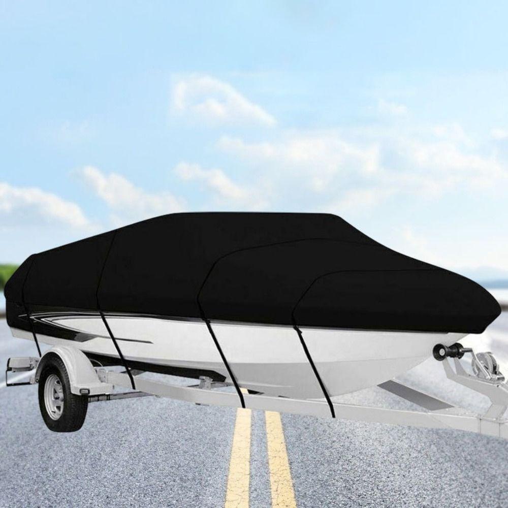 V-shaped V-shaped Yacht Cover Reflective Waterproof Boat Cover Ship Body Protective Cover  Outdoor