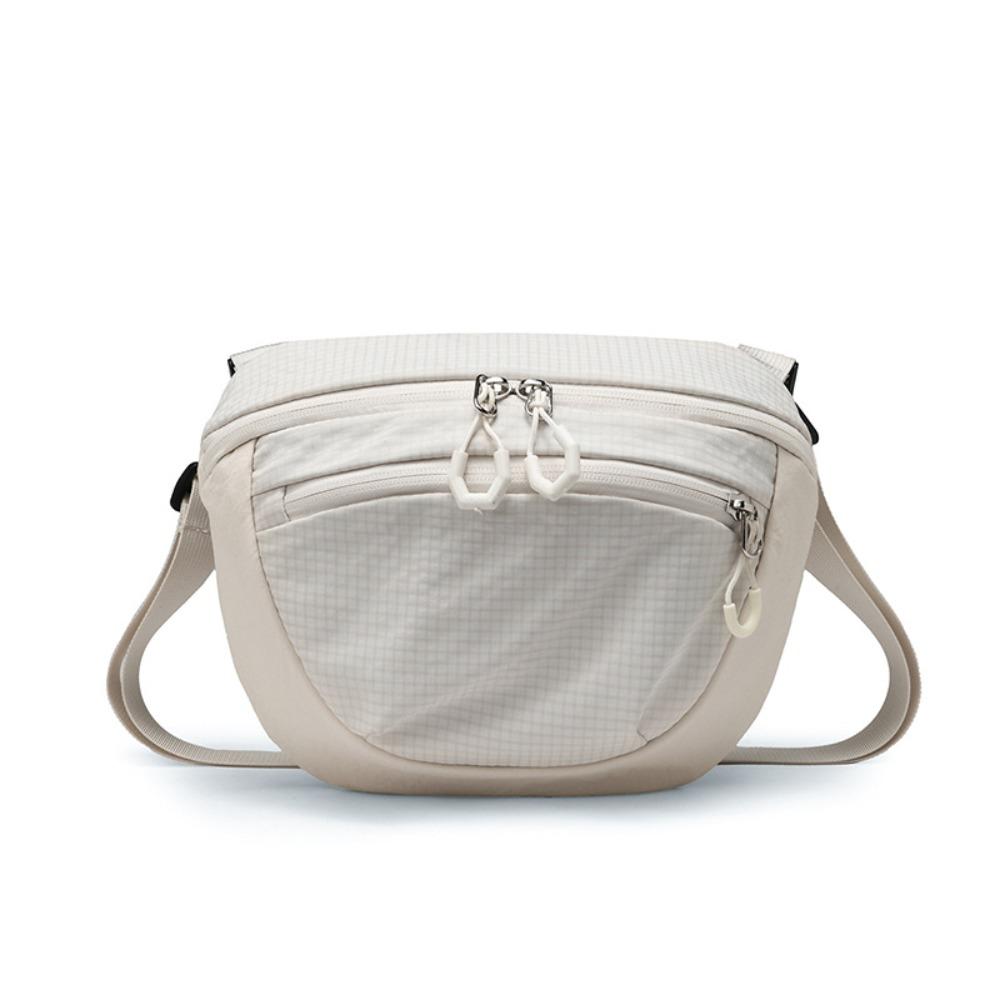 Sports Nylon Shoulder Bag Solid Color Mobile Phone Pack Quick-dry Casual Crossbody Bag  Daily