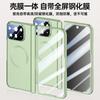 For Google Pixel 10 Pro Fold Case Magsafe Matte Spring Hinge Lens Screen Protector Full Protection All-inclusive Cover