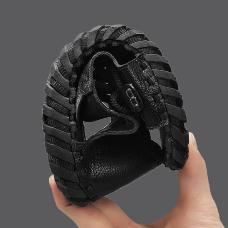 Summer Mens Sandals High Quality Cowhide Leather Sandals Casual Sports Sandal Roman Style Open Toe Beach Sandals for Men