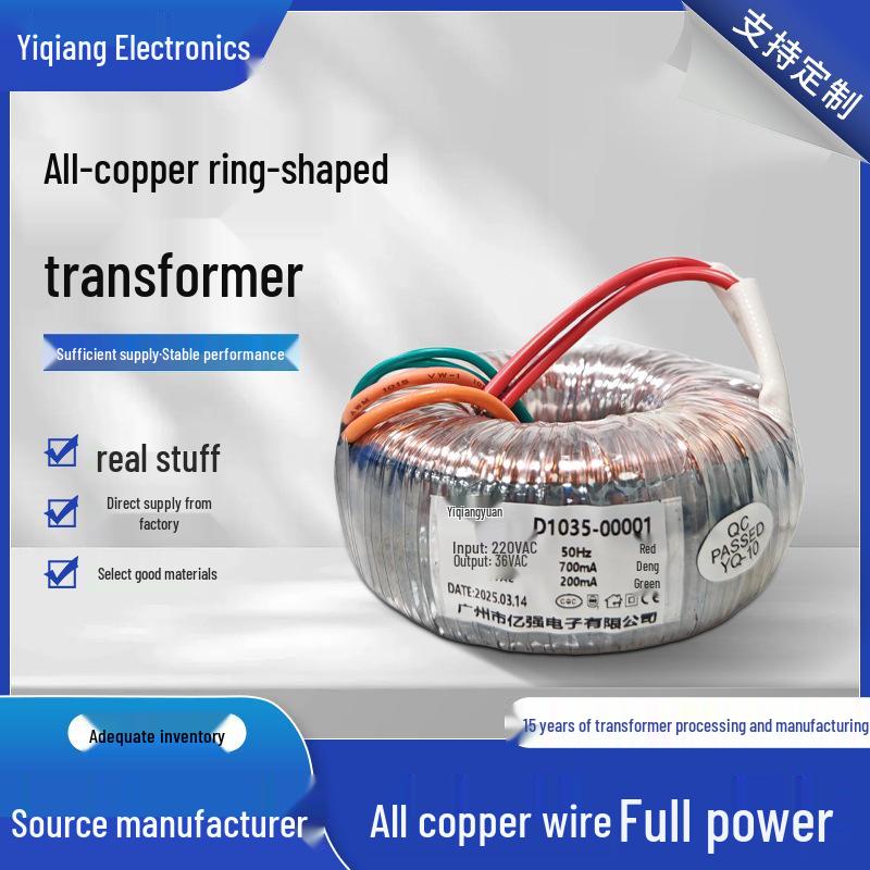 

Custom High-Power Toroidal Transformer for Home Amplifiers