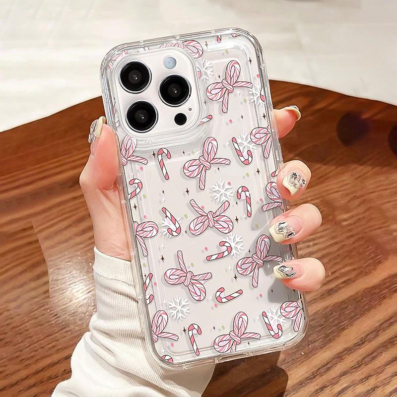 

Transparent Airbag Phone Case for Apple 17 Pro Max in Candy Colors – Fits Models 15, 16, 16 Pro, 13, and 14 Apple 14 Pro
