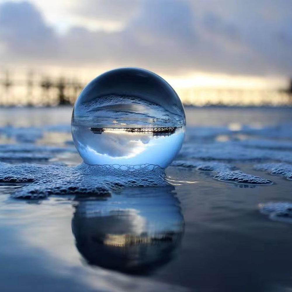 Creative K9 Optical Glass Photography Crystal Ball for DSLR and Mobile Cameras