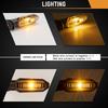 HEIYE 2pcs LED Turn Signal Indicator Replacement for CLICK 125 I CLICK 150 I