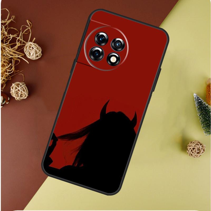 Devil Girl Woman For OnePlus 13 12 11 12R 13R 9 10 Pro 8T 9RT 10T 10R Nord 4 CE 2 3 Lite N20 N30 Phone Case