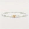 Elegant 26-Letter Heart Bracelet: Gold-Plated Copper, Pearls, Fashionable Luxury