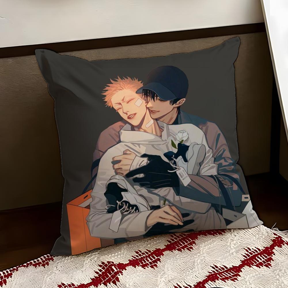 BL 19 Days CComics Cushion Cover Reversible Soft Durable Pillow Cover Home Car MultiScene Use for Daily Comfort