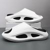 Fashion Comwarm New Summer Platform Slippers For Men Non-Slips Open Toe Flip Flops Men Fashion Beach Sandals Bathroom Slippers Outdoor