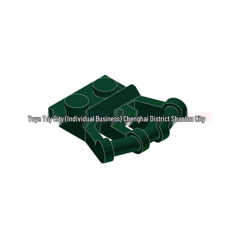 92692 Universal 1x2 Hinge Handle Plate for DIY Building Blocks - MOC Small Particle Educational Accessory