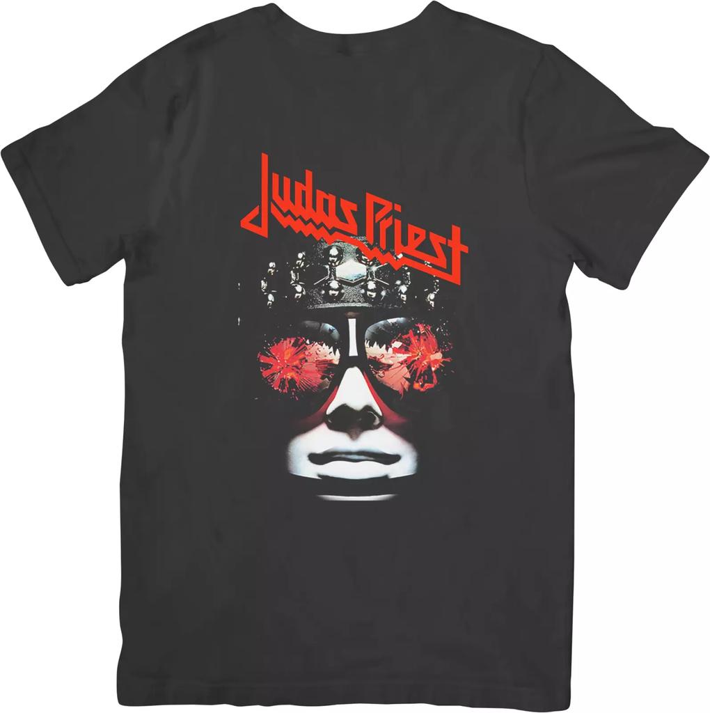 Judas Priest Music Unisex Fit for Men & Women Quality Cotton T-Shirt Black