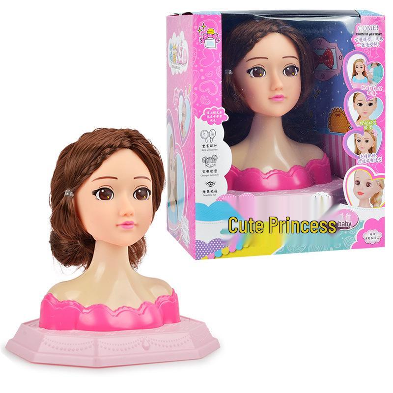 Children’s Princess Hair Styling & Braiding Dress-up Doll Toy Gift Set