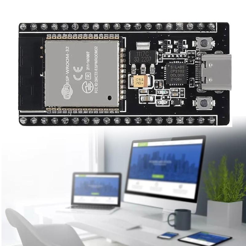 3PCS NodeMCU-32S WiFi IoTs Development Board 2.4Ghz Serialed  WiFi Bluetoothcompatible Module Base At ESP32