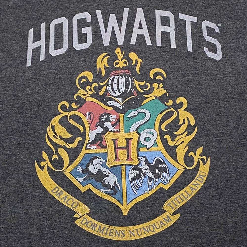Harry Potter Mens Hogwarts House Crests T-Shirt
