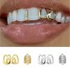 1/2pcs Hip Hop Hollow Heart Tooth Grillz Rhinestone Dental Grills Wearable Tooth Jewelry  Daily