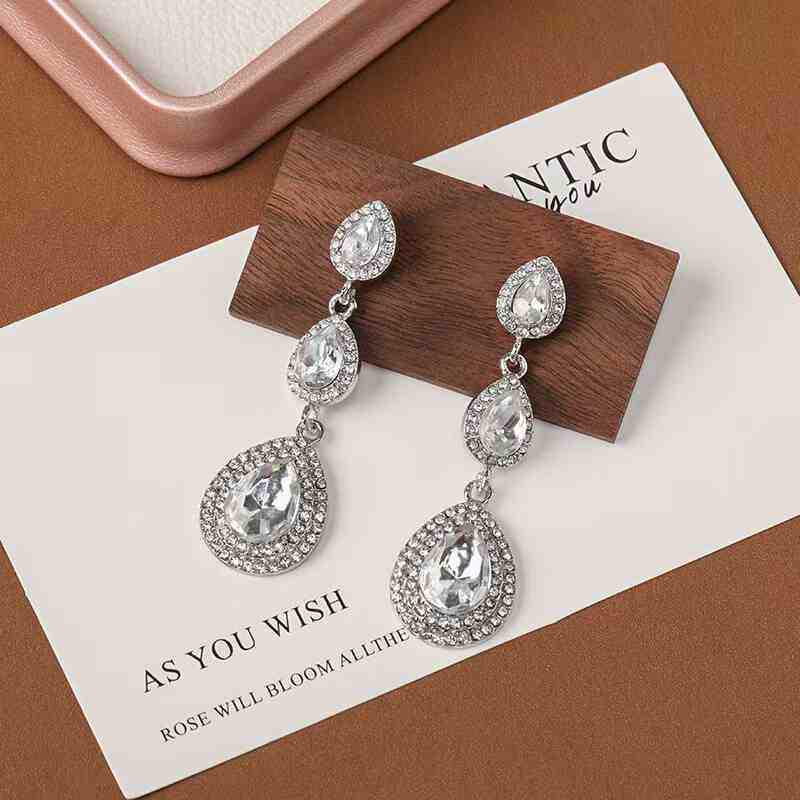 Барочные серьги-кисточки в форме капли воды – Роскошный ретро-нишевый дизайн, украшенный бриллиантами