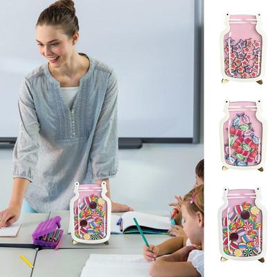 Classroom Jar Reward  Candy Classroom Management Jar Teacher Reward 30pcs Candy  Incentive Jar Home Bedroom Decor
