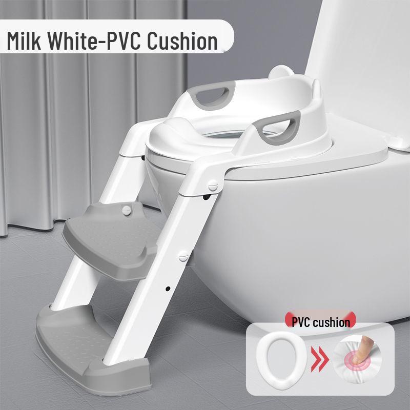 Children's Toilet Training Seat with Ladder and Footstool