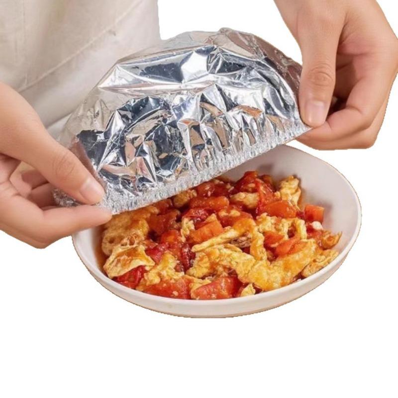 Aluminiumfolien-Isolierfolie Tisch Lebensmittel-Isolierabdeckung, Haushaltstyp Aluminiumfolien-Frischhaltefolienabdeckung