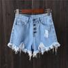 Pantaloncini da Donna Punk Strappati Larghi per Donna Da Indossare Mini Jeans Larghi Denim Stile Coreano XL Abbigliamento Streetwear Economici