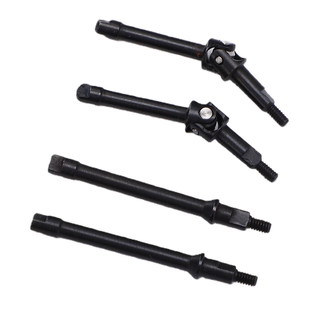 1 Pair RC Front Rear Steel Drive Shafts Fit for SCX30 1 30 Crawlers RC CVD Shaft Set Black