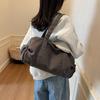 2025 Korean Version Ins New Niche Design Men's and Women's Large-capacity Trendy Shoulder Bag Simple Casual Tote Bag