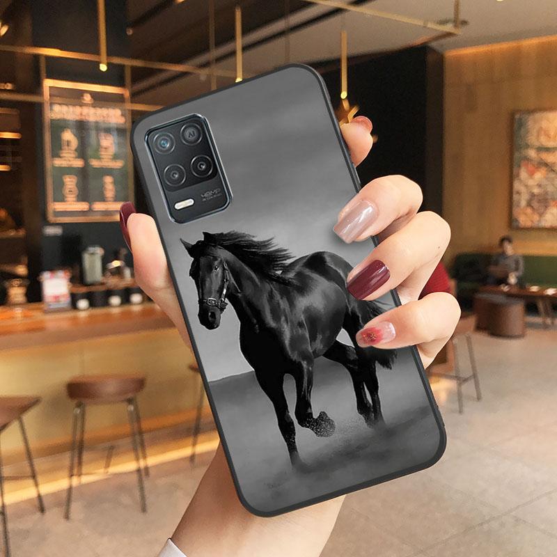 

Чехол для телефона с изображением лошади для OPPO Realme 8 7 6 6i C3 C21 C21Y C11 X3 SuperZoom A94 A74 A91 A53S A54 OPPO A53S