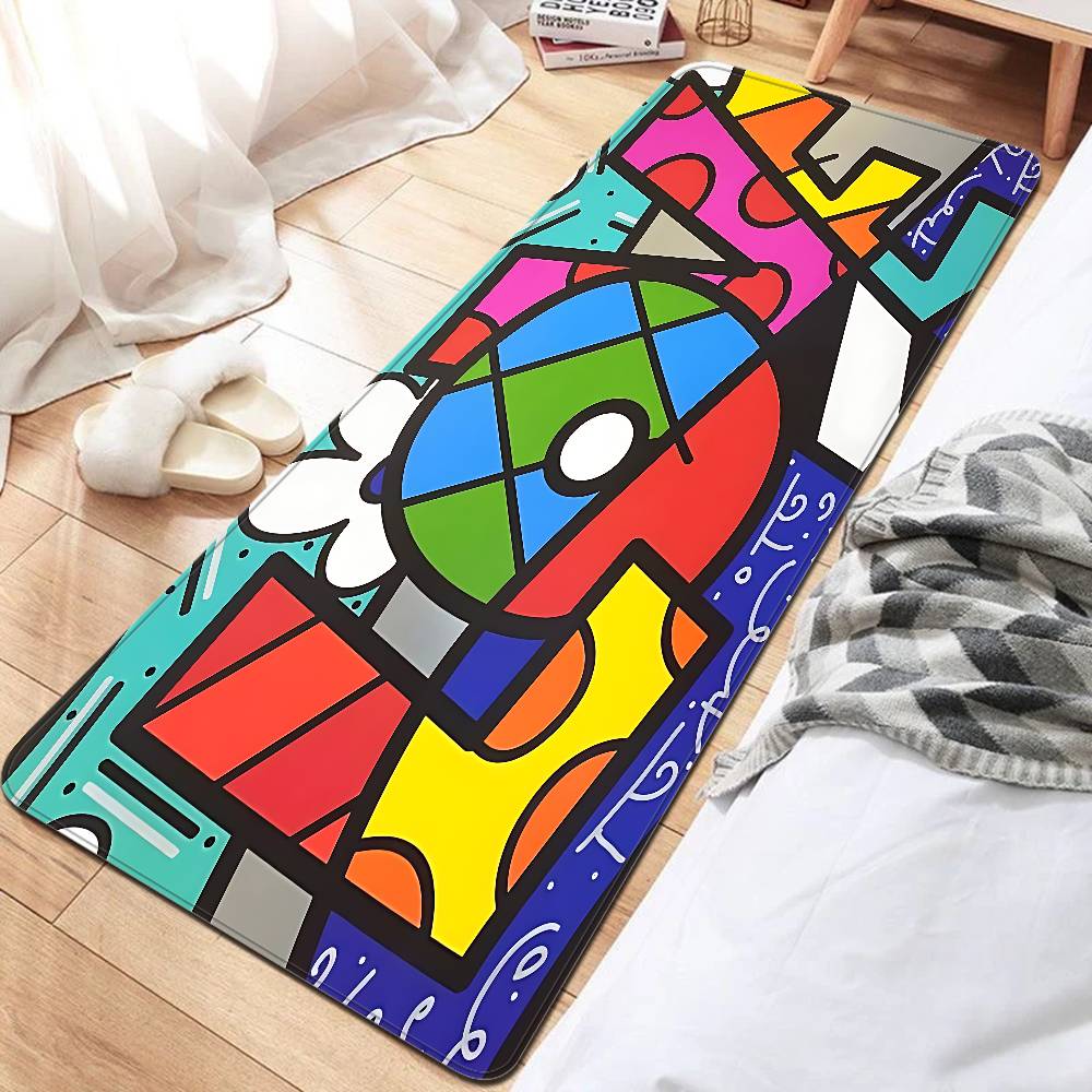 B-Britto Kitchen Mat Cheaper Anti-slip Modern Living Room Balcony Printed Modern Home Decor