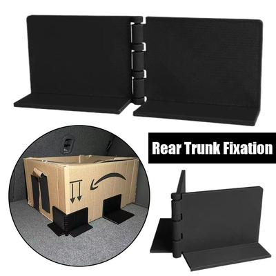 2 stuks Universele Bevestigingsbeugel voor Kofferbak zonder Boren, Heavy Duty Antislip Rubberen Gesp, Organizer voor Bagage voor Sedan & SUV