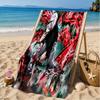 Tokyo anime Artwork Beach Towel, Microfiber Beach Towel, Perfect For Pool, Beach, Travel, Home Decor Beach Party Fan gifts