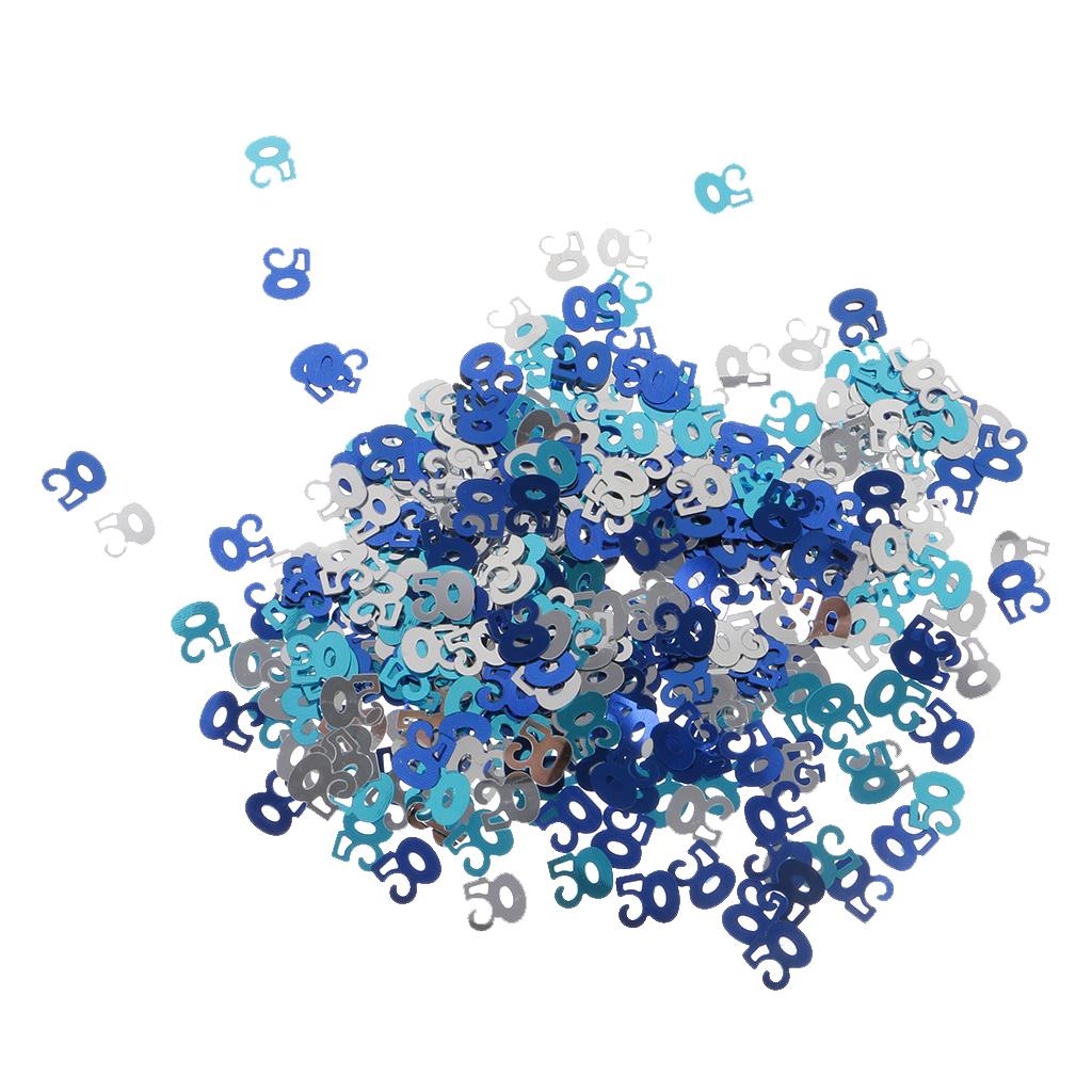 Sprinkles Scatter Anniversary Happy Birthday Buchstaben Tischkonfetti Partydekoration