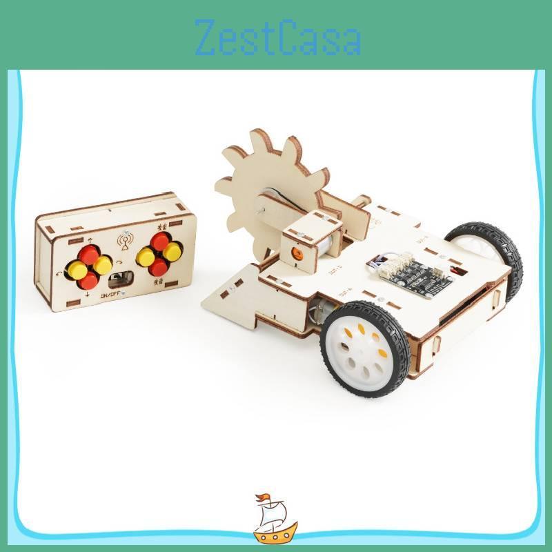 Remote Control Battle Tank Science Kit For Kids Educational Physical Toy