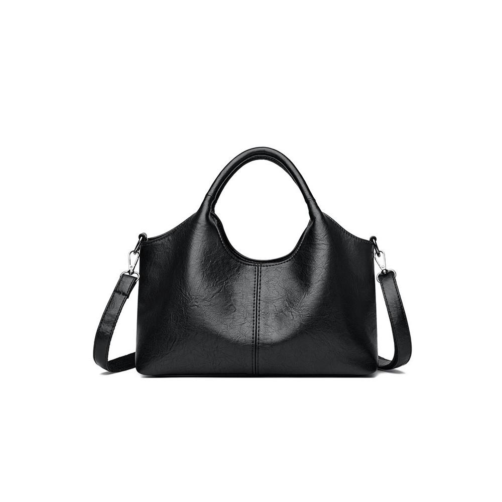 IELGY Handbag Fashion Ladies One-Shoulder Cross-Body Large-Capacity Commuter Vegetable Basket Soft Bag